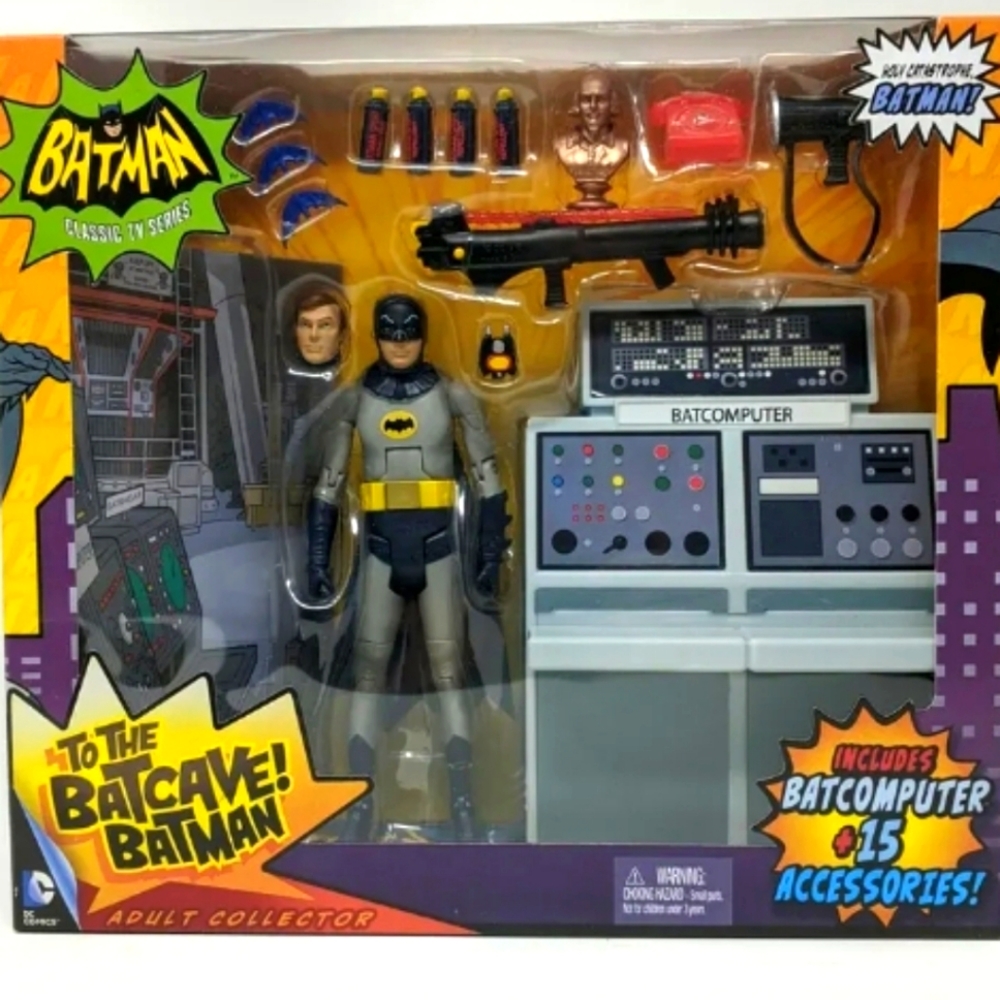 66 batman batcave play set